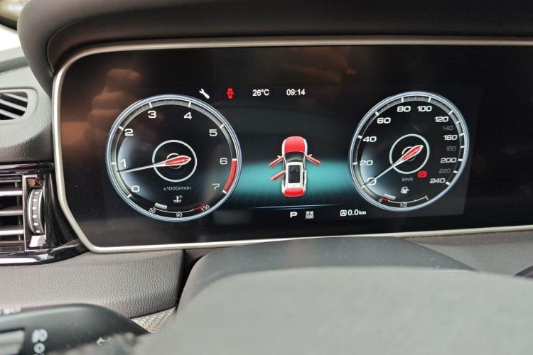 Used Hongqi HS5 2019 2.0T Smart Connect Flagship Edition Instrument Cluster