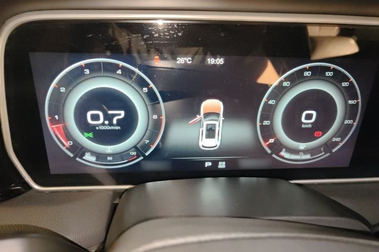 Used Hongqi HS5 2019 2.0T Smart Connect Flagship Edition Instrument Cluster