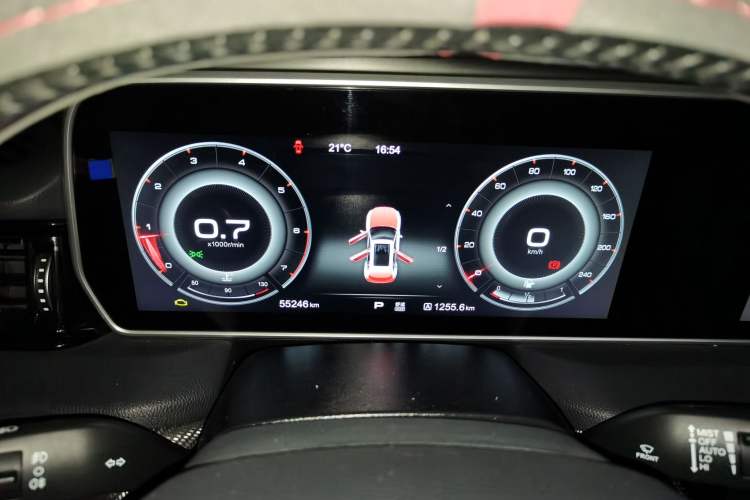 Used Hongqi HS5 2019 2.0T Smart Connect Flagship Edition Instrument Cluster