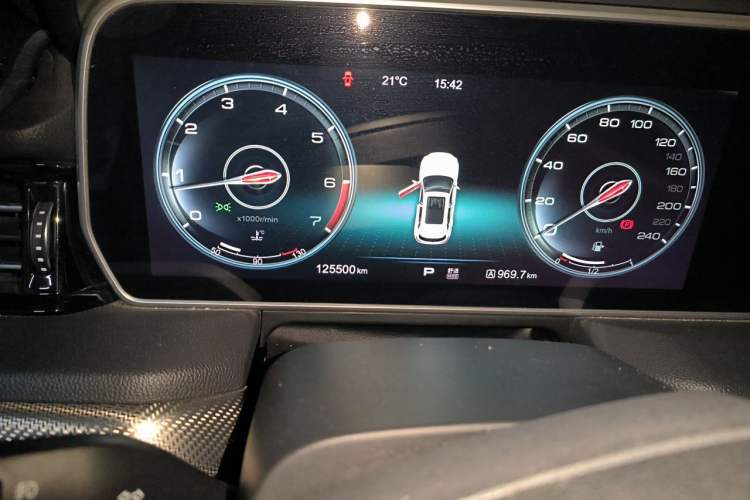 Used Hongqi HS5 2019 2.0T Smart Connect Flagship Edition Instrument Cluster