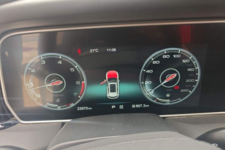 Used Hongqi HS5 2019 2.0T Smart Connect Flagship Edition Instrument Cluster