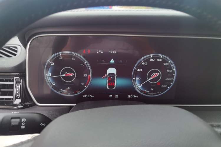 Used Hongqi HS5 2019 2.0T Smart Connect Flagship All-Wheel-Drive Version Instrument Cluster