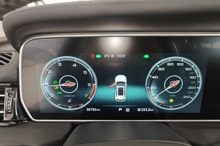 Used Hongqi HS5 2019 2.0T Smart Connect Flagship Edition Instrument Cluster