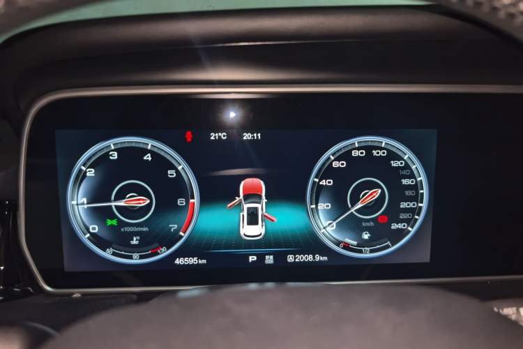 Used Hongqi HS5 2019 2.0T Smart Connect Flagship Edition Instrument Cluster