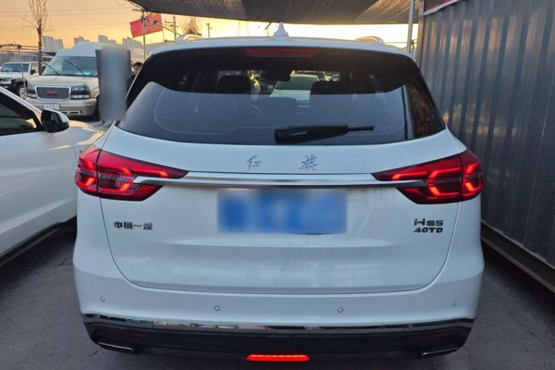 Used Hongqi HS5 2019 2.0T Smart Connect Flagship Edition Rear