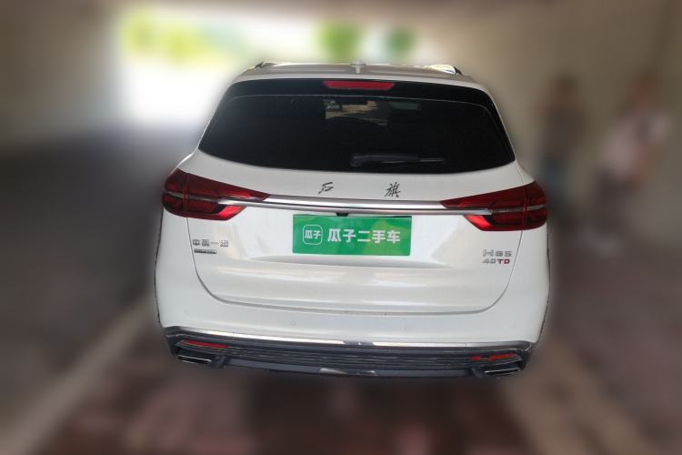 Used Hongqi HS5 2019 2.0T Smart Connect Flagship All-Wheel-Drive Version Rear