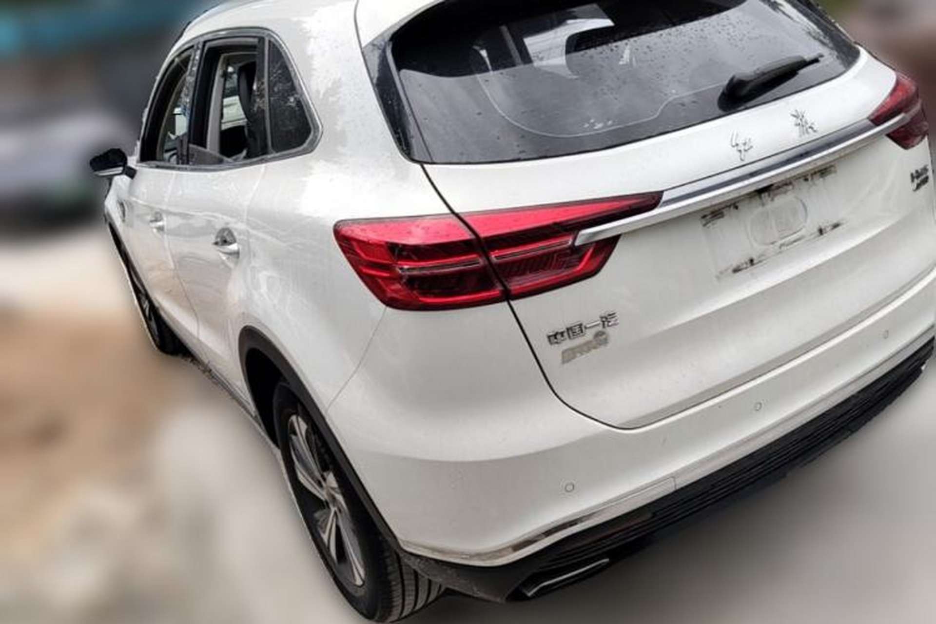 Used Hongqi HS5 2019 2.0T Smart Connect Flagship Edition Rear Left 45 Deg