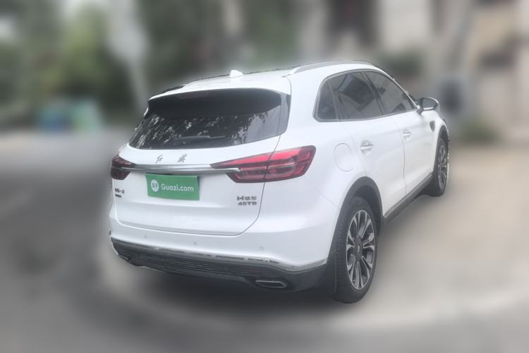 Used Hongqi HS5 2019 2.0T Smart Connect Flagship All-Wheel-Drive Version Rear Right 45 Deg