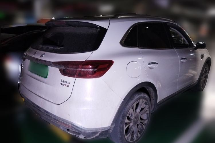 Used Hongqi HS5 2019 2.0T Smart Connect Flagship All-Wheel-Drive Version Rear Right 45 Deg