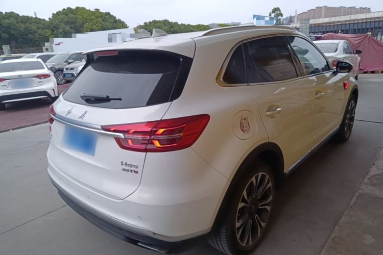 Used Hongqi HS5 2019 2.0T Smart Connect Flagship All-Wheel-Drive Version Rear Right 45 Deg
