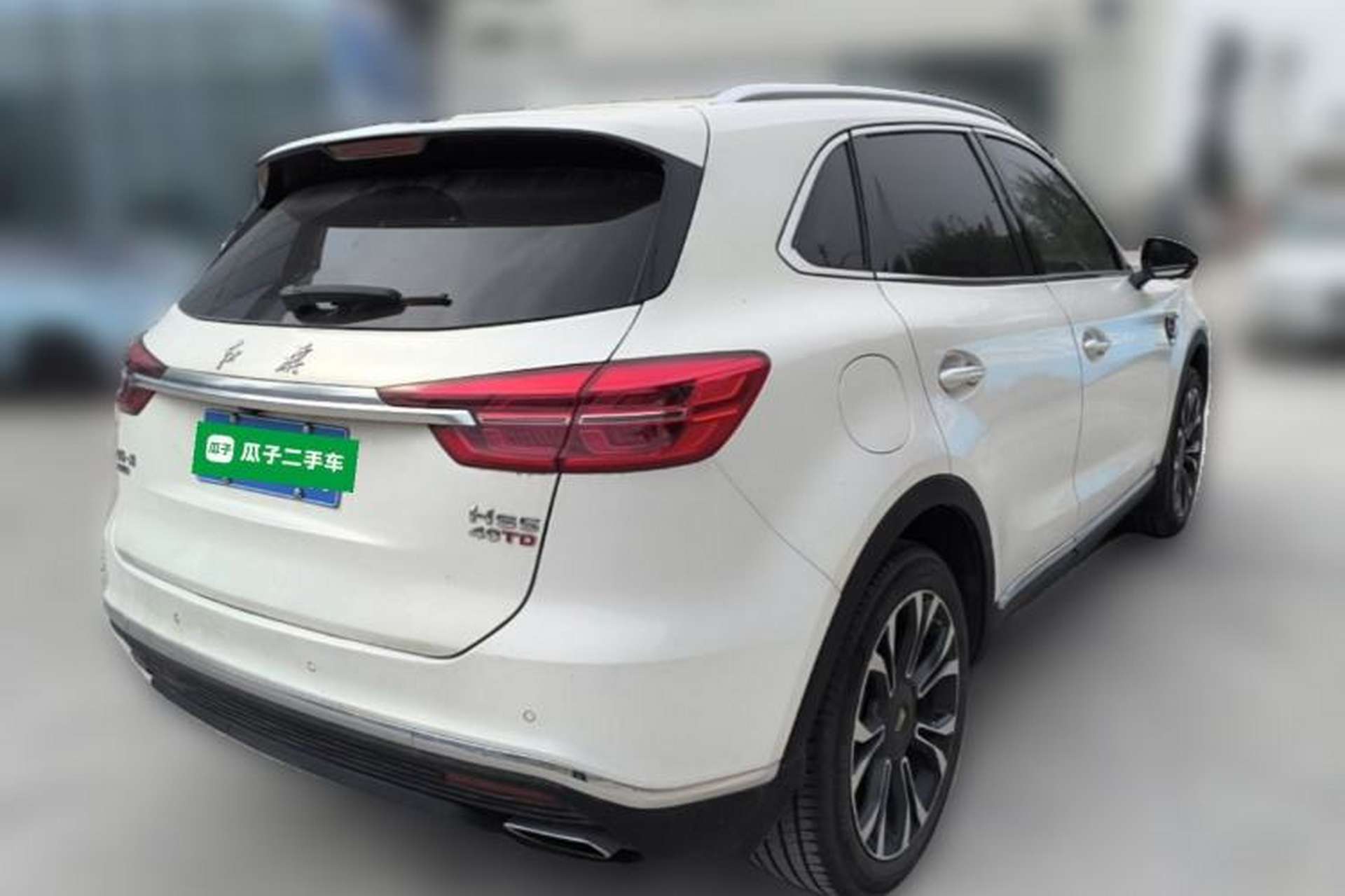 Used Hongqi HS5 2019 2.0T Smart Connect Flagship All-Wheel-Drive Version Rear Right 45 Deg