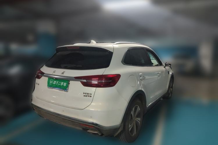 Used Hongqi HS5 2019 2.0T Smart Connect Flagship Edition Rear Right 45 Deg