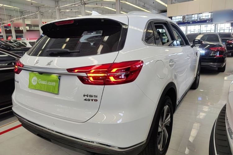 Used Hongqi HS5 2019 2.0T Smart Connect Flagship Edition Rear Right 45 Deg