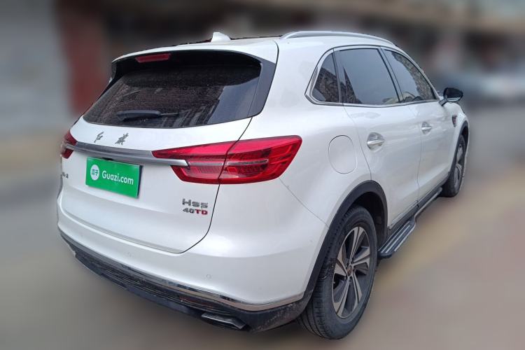 Used Hongqi HS5 2019 2.0T Smart Connect Flagship Edition Rear Right 45 Deg