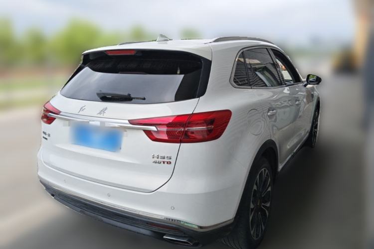 Used Hongqi HS5 2019 2.0T Smart Connect Flagship All-Wheel-Drive Version Rear Right 45 Deg