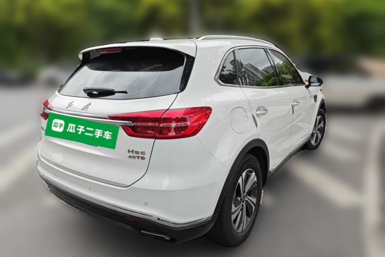 Used Hongqi HS5 2019 2.0T Smart Connect Flagship Edition Rear Right 45 Deg