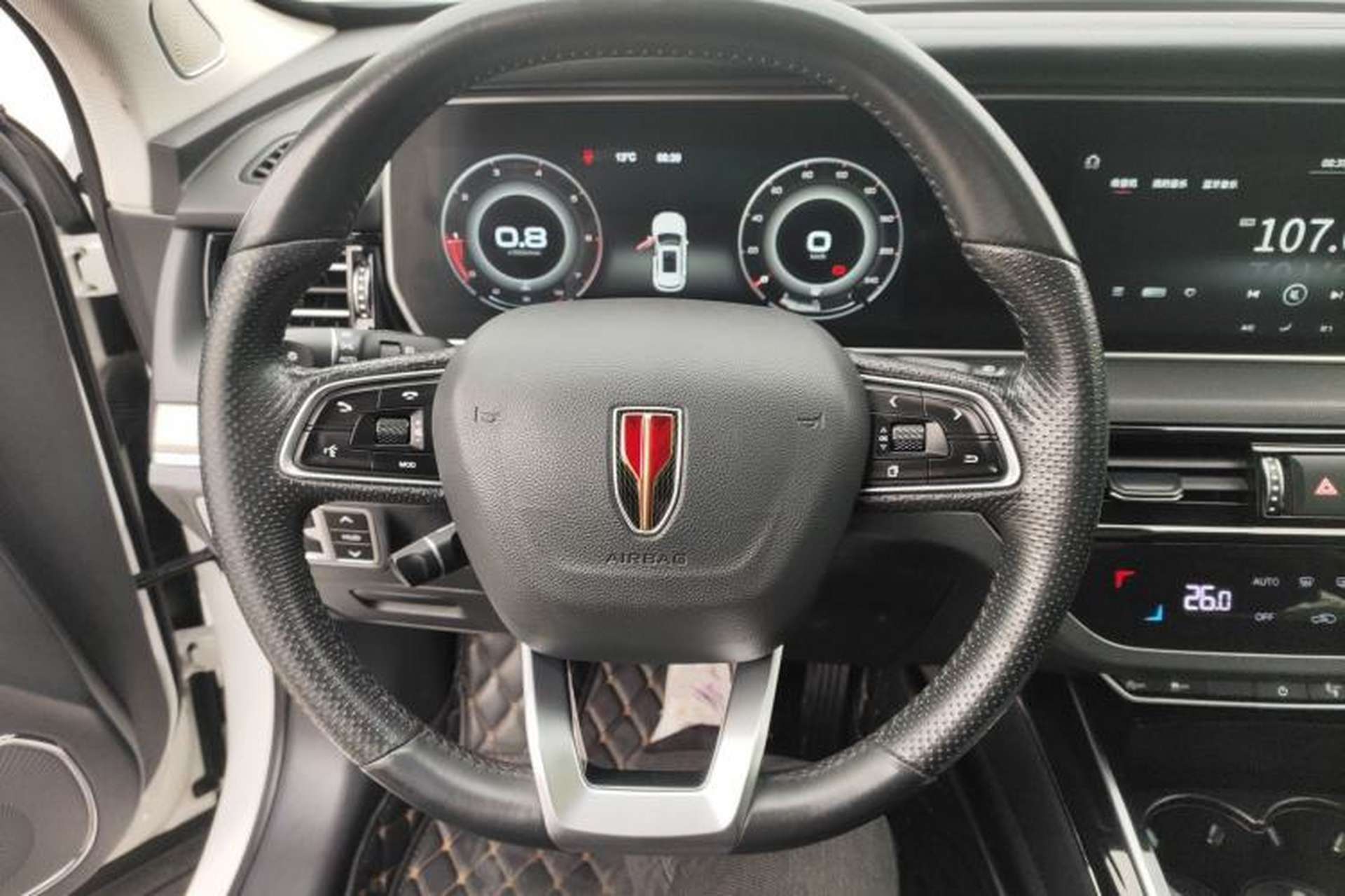 Used Hongqi HS5 2019 2.0T Smart Connect Flagship Edition Steering Wheel
