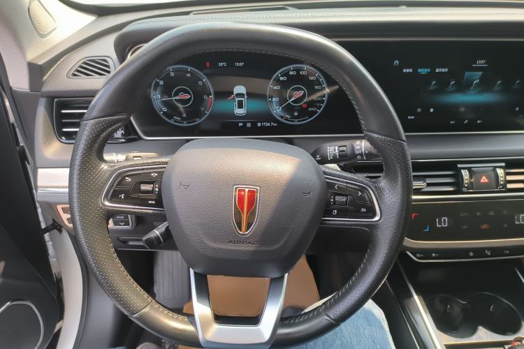Used Hongqi HS5 2019 2.0T Smart Connect Flagship All-Wheel-Drive Version Steering Wheel