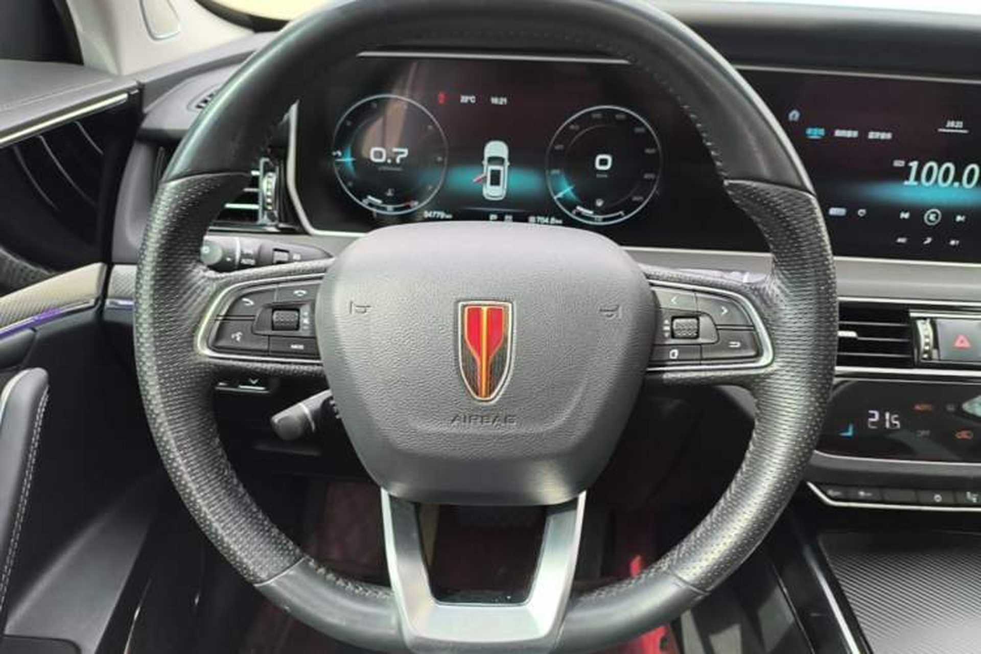 Used Hongqi HS5 2019 2.0T Smart Connect Flagship All-Wheel-Drive Version Steering Wheel