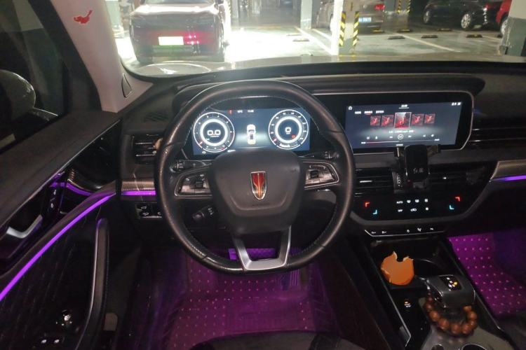 Used Hongqi HS5 2019 2.0T Smart Connect Flagship All-Wheel-Drive Version Steering Wheel