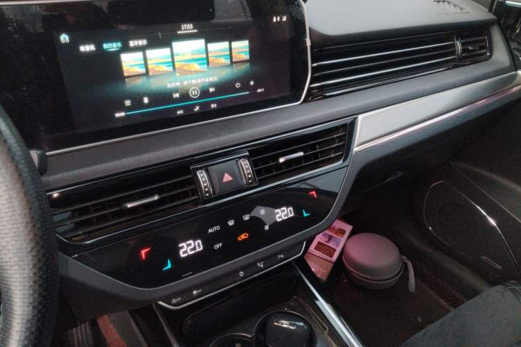 Used Hongqi HS5 2019 2.0T Smart Connect Flagship Edition Audio And AC Panel