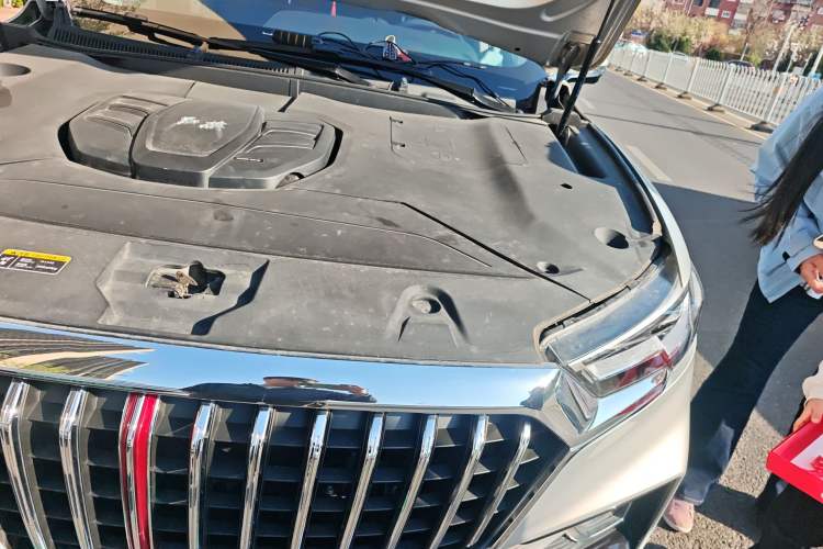 Used Hongqi HS5 2019 2.0T Smart Connect Flagship Edition Engine Bay Left