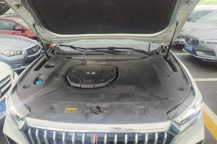 Used Hongqi HS5 2019 2.0T Smart Connect Flagship All-Wheel-Drive Version Engine Bay