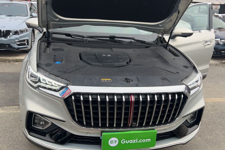 Used Hongqi HS5 2019 2.0T Smart Connect Flagship All-Wheel-Drive Version Engine Bay