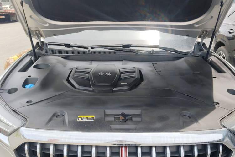 Used Hongqi HS5 2019 2.0T Smart Connect Flagship All-Wheel-Drive Version Engine Bay