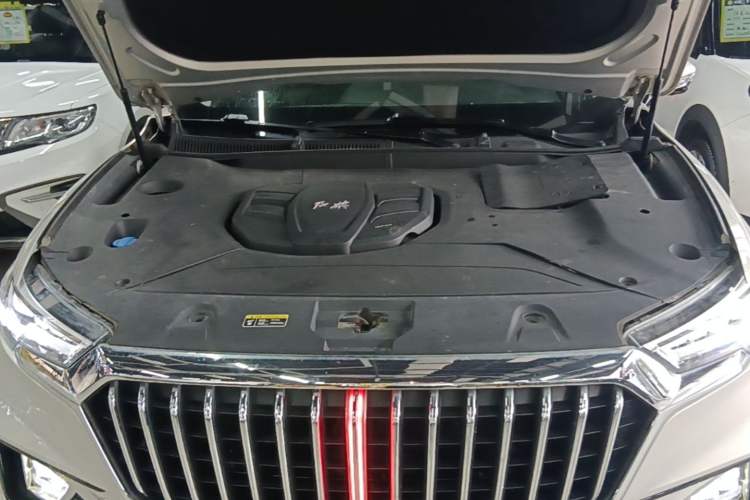 Used Hongqi HS5 2019 2.0T Smart Connect Flagship All-Wheel-Drive Version Engine Bay
