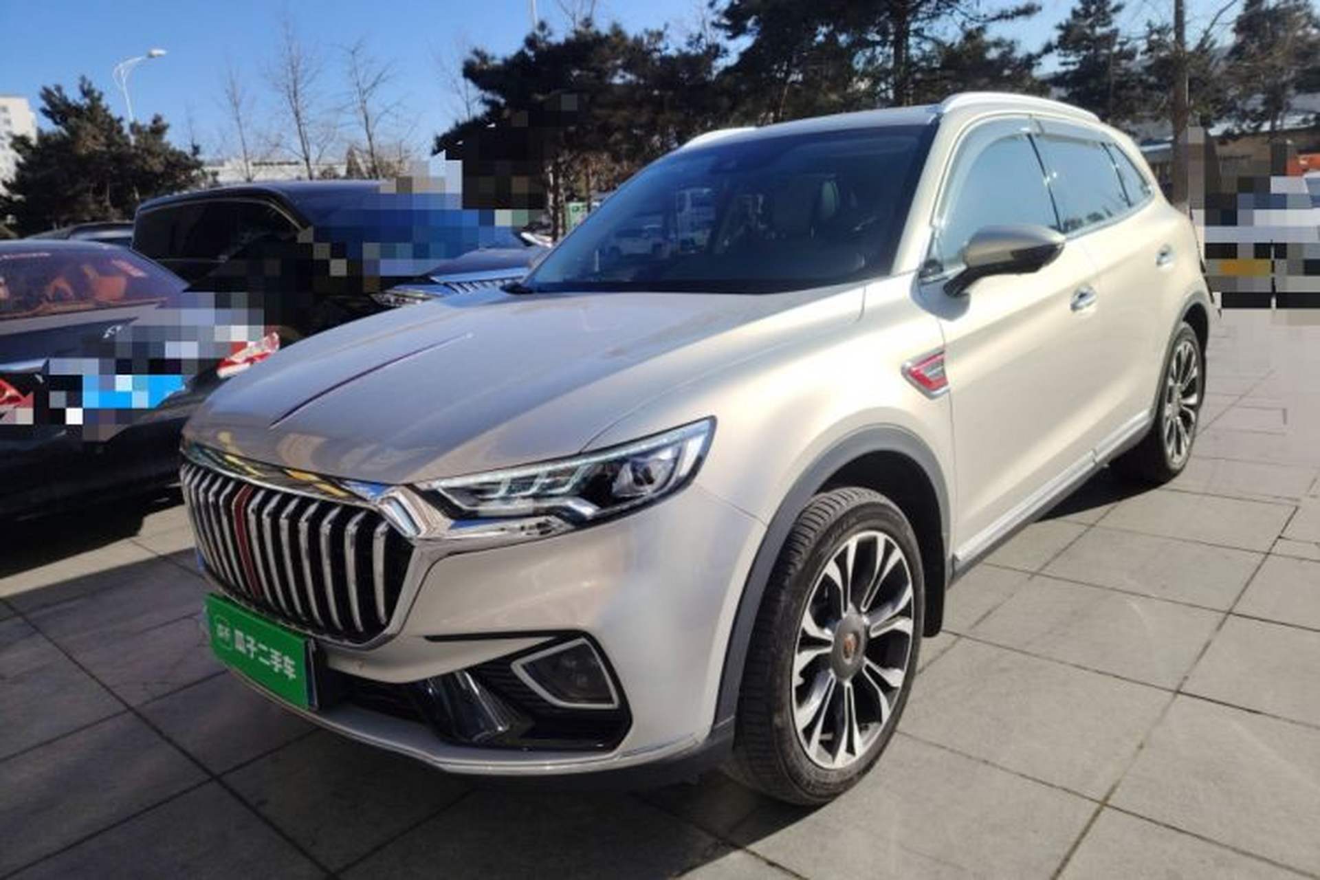Used Hongqi HS5 2019 2.0T Smart Connect Flagship All-Wheel-Drive Version Front Left 45 Deg