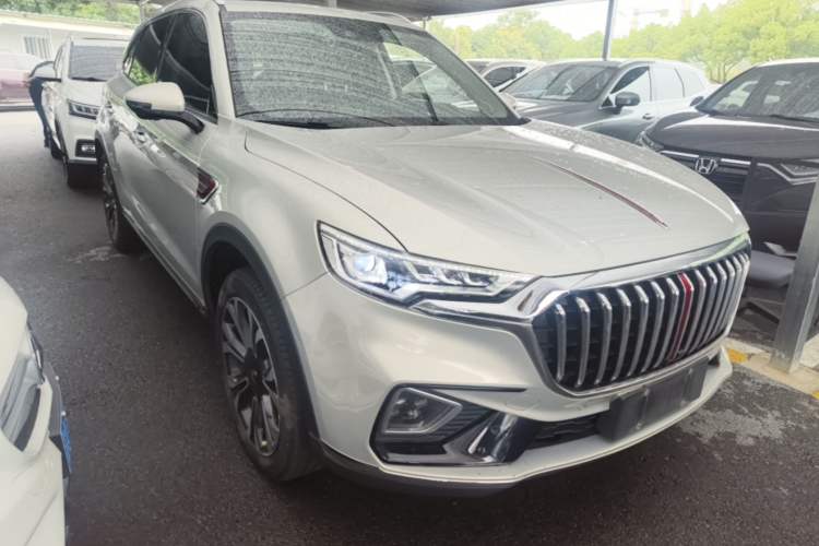 Used Hongqi HS5 2019 2.0T Smart Connect Flagship All-Wheel-Drive Version Front Right 45 Deg