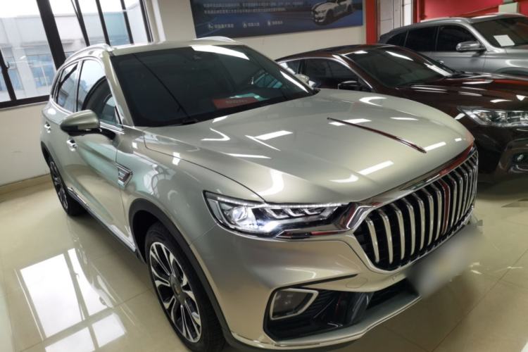 Used Hongqi HS5 2019 2.0T Smart Connect Flagship All-Wheel-Drive Version Front Right 45 Deg