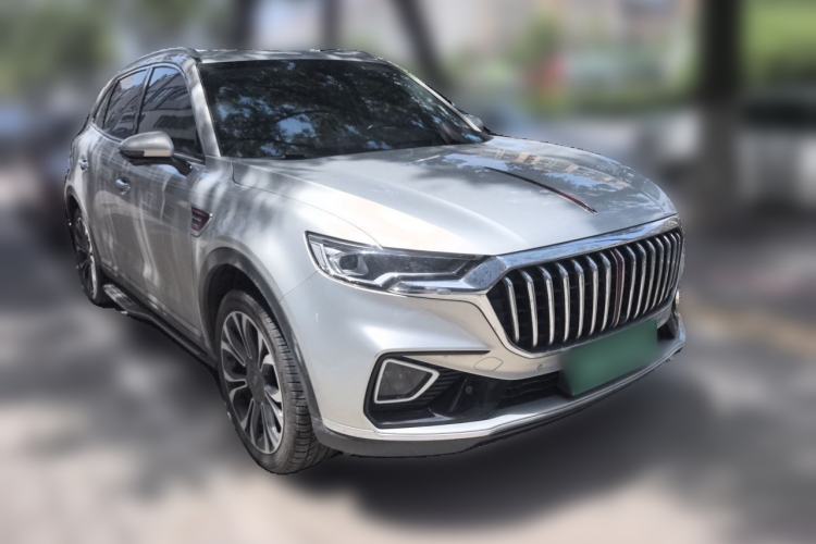 Used Hongqi HS5 2019 2.0T Smart Connect Flagship All-Wheel-Drive Version Front Right 45 Deg
