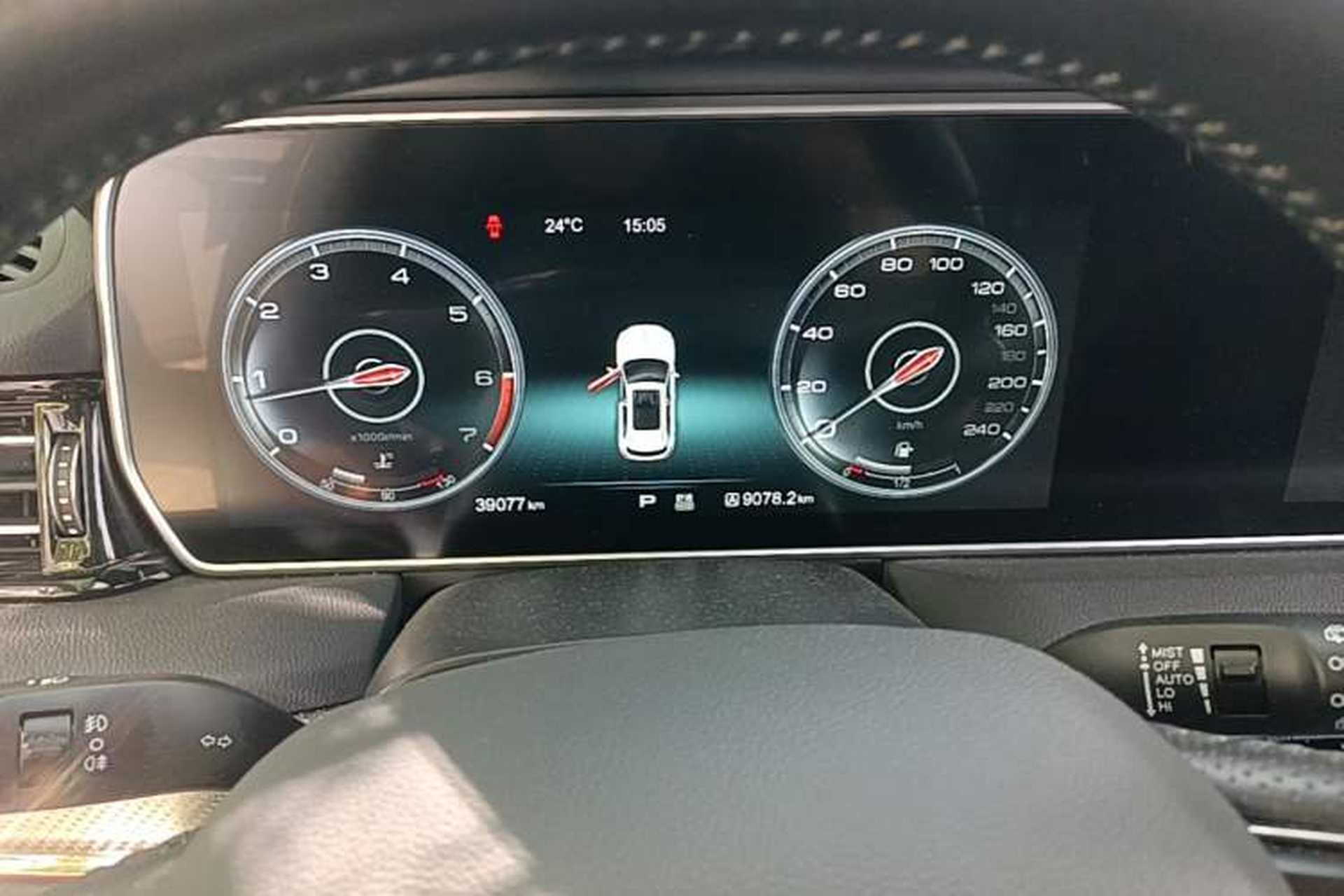 Used Hongqi HS5 2019 2.0T Smart Connect Flagship Edition Instrument Cluster