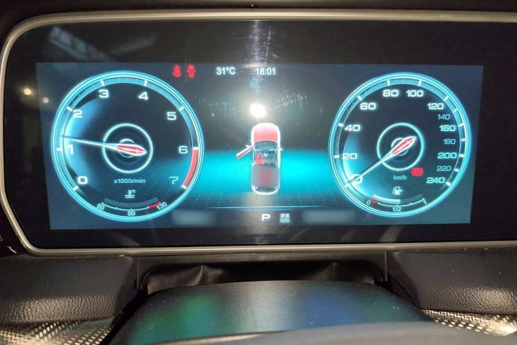 Used Hongqi HS5 2019 2.0T Smart Connect Flagship Edition Instrument Cluster