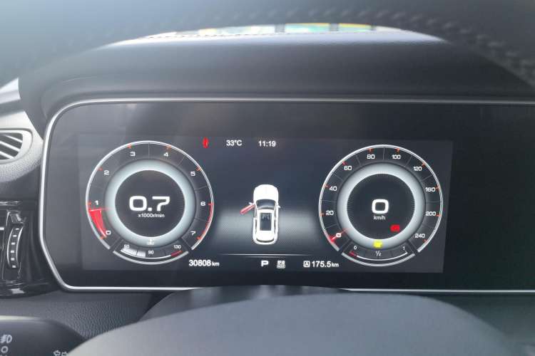 Used Hongqi HS5 2019 2.0T Smart Connect Flagship Edition Instrument Cluster