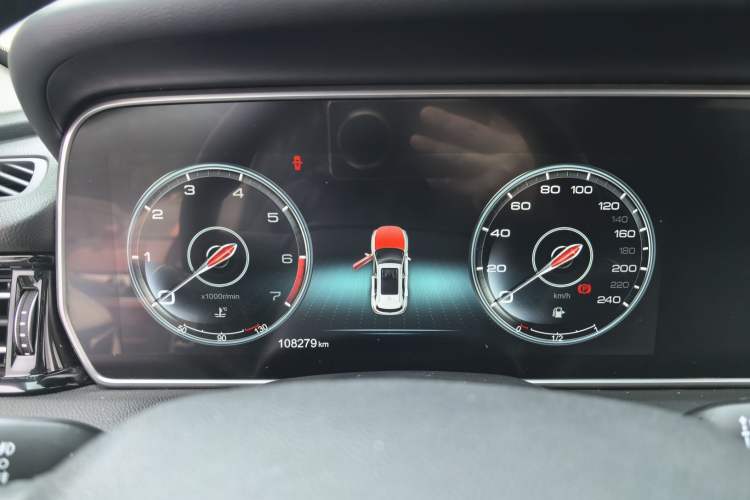 Used Hongqi HS5 2019 2.0T Smart Connect Flagship Edition Instrument Cluster