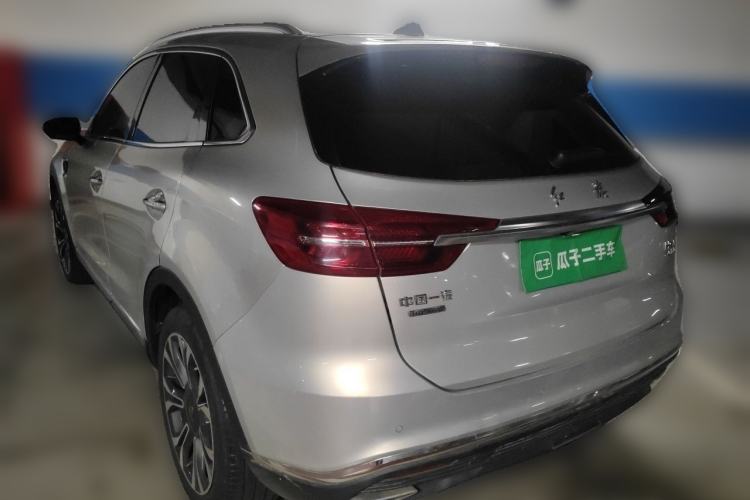 Used Hongqi HS5 2019 2.0T Smart Connect Flagship All-Wheel-Drive Version Rear Left 45 Deg