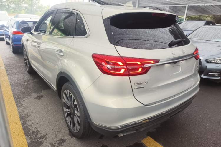 Used Hongqi HS5 2019 2.0T Smart Connect Flagship All-Wheel-Drive Version Rear Left 45 Deg