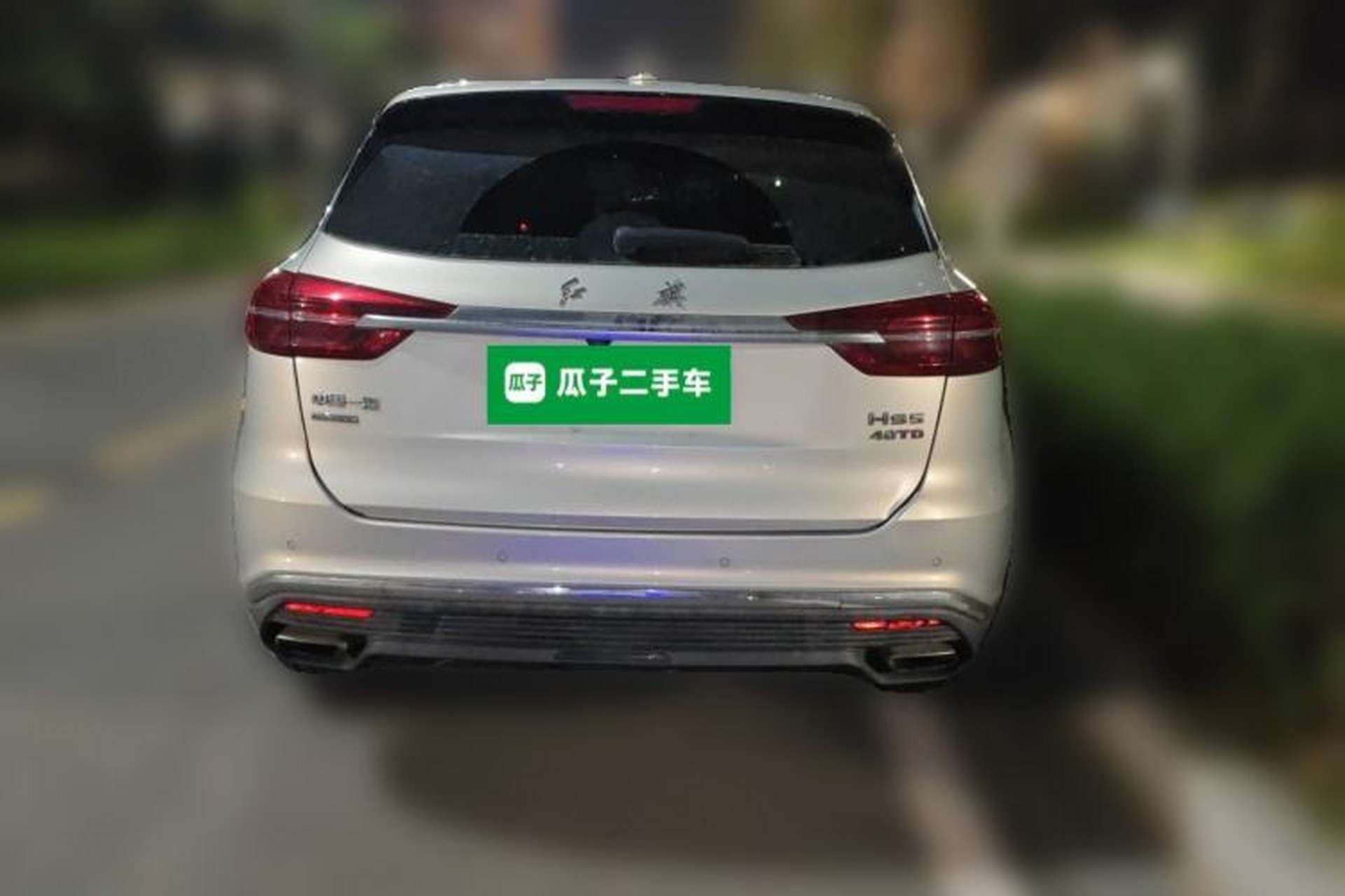 Used Hongqi HS5 2019 2.0T Smart Connect Flagship All-Wheel-Drive Version Rear