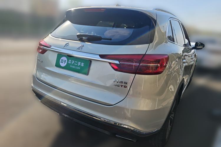 Used Hongqi HS5 2019 2.0T Smart Connect Flagship Edition Rear Right 45 Deg