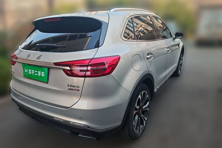 Used Hongqi HS5 2019 2.0T Smart Connect Flagship All-Wheel-Drive Version Rear Right 45 Deg