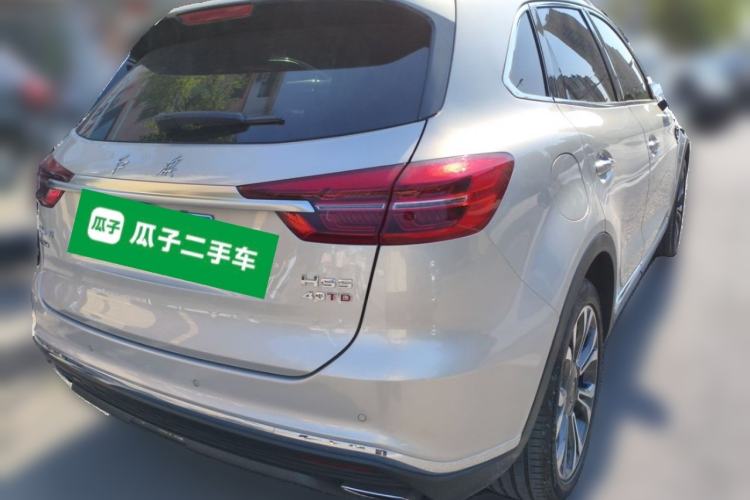 Used Hongqi HS5 2019 2.0T Smart Connect Flagship All-Wheel-Drive Version Rear Right 45 Deg