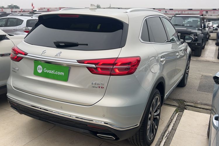Used Hongqi HS5 2019 2.0T Smart Connect Flagship All-Wheel-Drive Version Rear Right 45 Deg