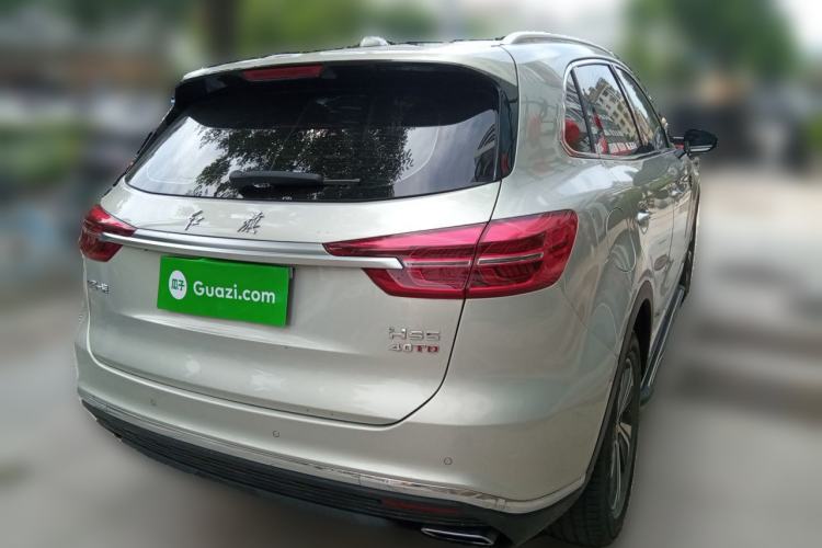 Used Hongqi HS5 2019 2.0T Smart Connect Flagship Edition Rear Right 45 Deg