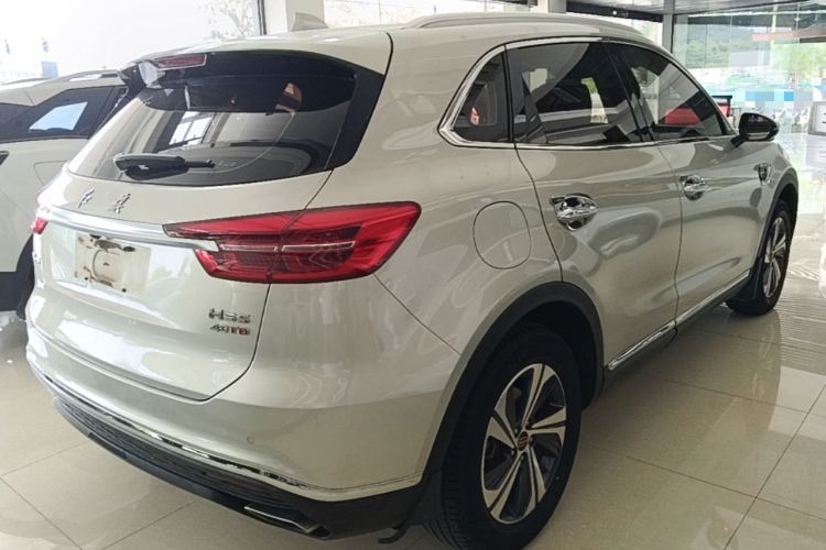 Used Hongqi HS5 2019 2.0T Smart Connect Flagship Edition Rear Right 45 Deg