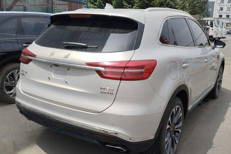 Used Hongqi HS5 2019 2.0T Smart Connect Flagship All-Wheel-Drive Version Rear Right 45 Deg