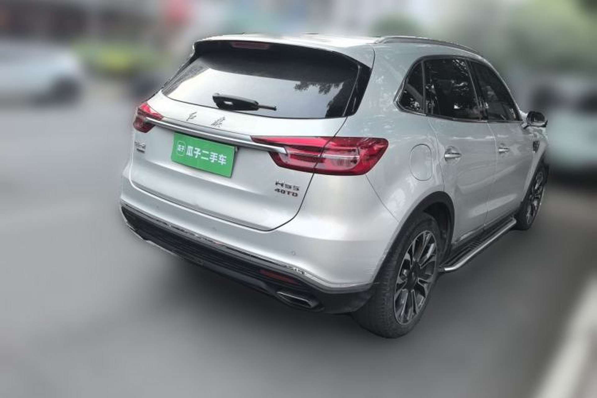 Used Hongqi HS5 2019 2.0T Smart Connect Flagship All-Wheel-Drive Version Rear Right 45 Deg