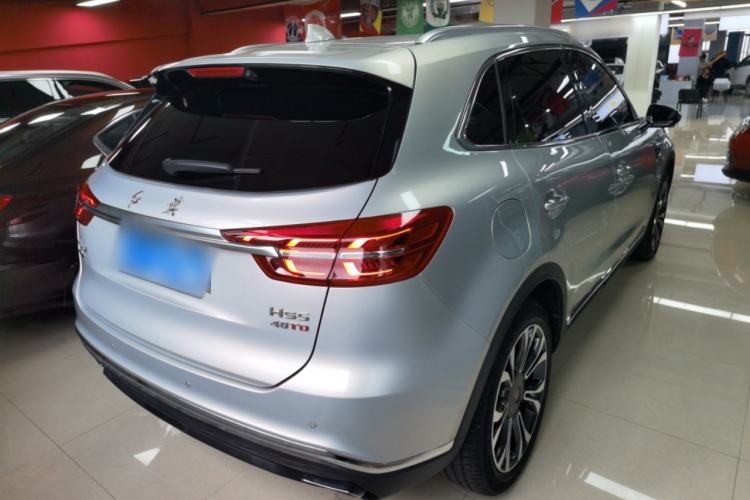 Used Hongqi HS5 2019 2.0T Smart Connect Flagship All-Wheel-Drive Version Rear Right 45 Deg